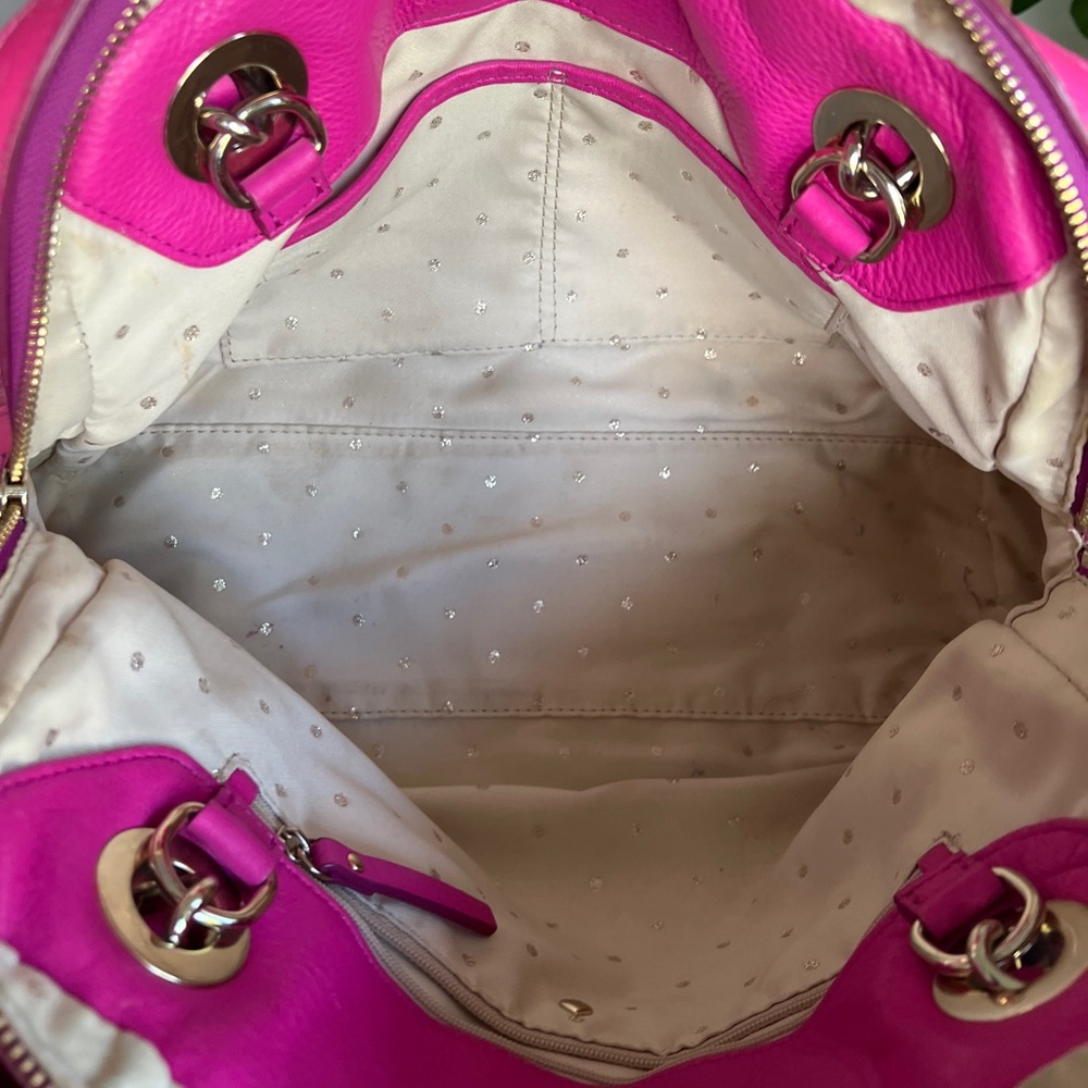 Kate Spade Bright Pink Quilted Women's Purse - Picture 13 of 15